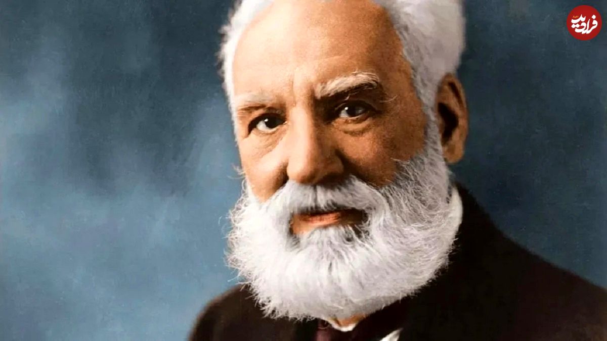 عکس| سفر در زمان؛ «الکساندر گراهام بل» در کنار همسرش؛ سال 1272