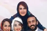 عکس| سفر زمان؛ «فاطمه گودرزی و مهران مدیری» 25 سال قبل در پشت‌صحنه «دردسر والدین»