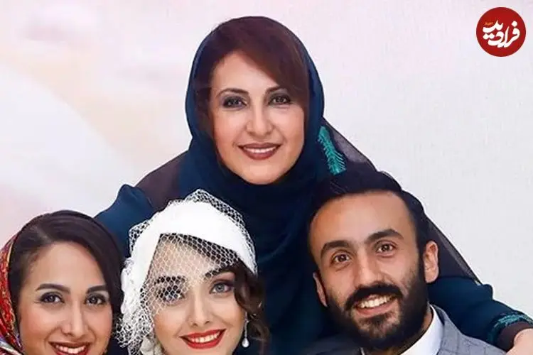 عکس| سفر زمان؛ «فاطمه گودرزی و مهران مدیری» 25 سال قبل در پشت‌صحنه «دردسر والدین»