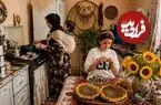 ببینید| غذای روستایی در ایران؛ پخت یک غذای متفاوت با مرغ، سس قارچ  و تخمه آفتابگردان