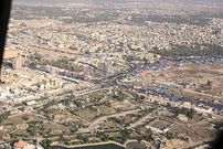 ببینید؛ لحظات ریزش پل در حال ساخت در کربلا 