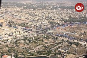 ببینید؛ لحظات ریزش پل در حال ساخت در کربلا 