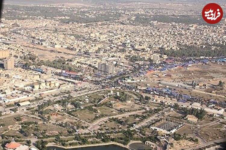 ببینید؛ لحظات ریزش پل در حال ساخت در کربلا 