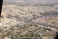 ببینید؛ لحظات ریزش پل در حال ساخت در کربلا 