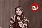 عکس| سفر به ایران قدیم؛ عکس آتلیه‌ای دختر ایرانی در دوران قاجار