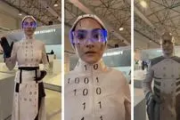 جنجال در نمایشگاه اینوتکس کیش؛ انسان‌ها را جای ربات جا زدند!