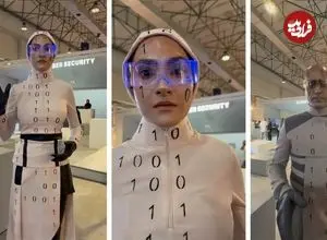 جنجال در نمایشگاه اینوتکس کیش؛ انسان‌ها را جای ربات جا زدند!
