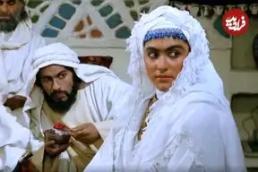 عکس| سفر در زمان؛ «قطام» سریال امام علی در 44 سالگی و در پشت صحنه یک تئاتر؛ سال 95