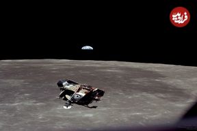 تصویر روز ناسا: عکس شگفت‌انگیز آپولو 17 از هلال زمین
