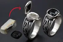 (ویدئو) نحوه ساخت یک انگشتر مردانه زیبا با نقره به روش استاد آمریکایی