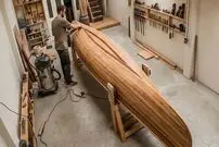 ببینید| مراحل دیدنی ساخت یک قایق چوبی زیبا به روش نجار ماهر هندی