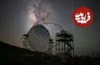 عکس روز ناسا از بارش شهابی برساوشی و راه شیری