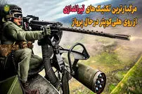 (ویدئو) مرگبارترین تکنیک های تیراندازی از روی هلی کوپتر در حال پرواز