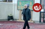 عکس؛ سفر در زمان؛ «سردار سلیمانی و سرلشکر باقری» در یک مراسم رسمی؛ دهه 90