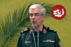 عکس؛ سفر در زمان؛ «سرلشکر باقری با لباس نظامی در ایام جنگ در طبیعت»؛ دهه 60