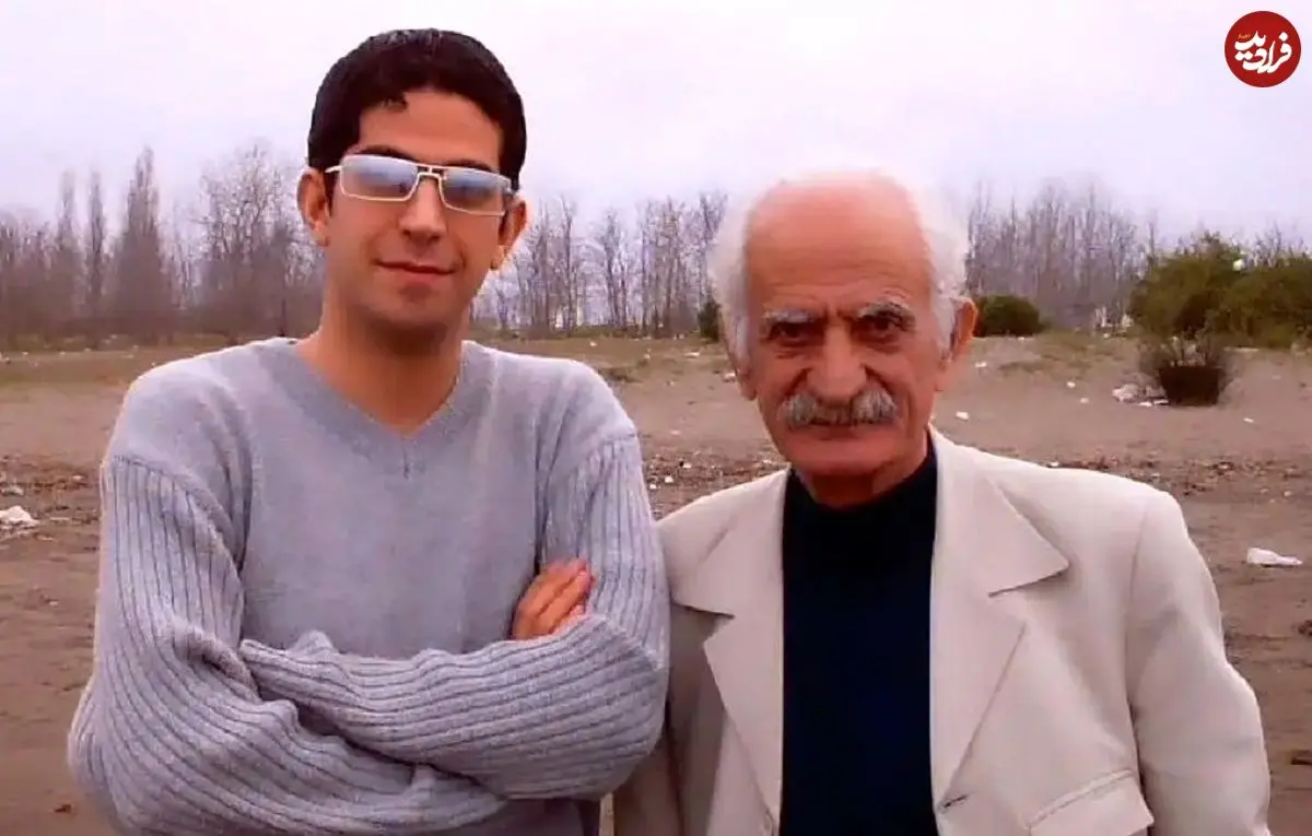 عکس| سفر در زمان؛ «کیومرث ملک مطیعی به همراه پسرش کامران»؛ دهه 40