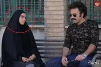 (عکس) رونمایی بازیگر نقش «نجلا» از تیپ و چهره تازه در پشت صحنه سریال جدیدش