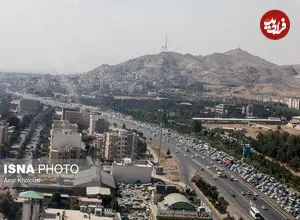 تردد روان در محورهای شمالی / بارش باران و مه‌گرفتگی در جاده‌های ۲۱ استان کشور