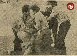 عکس؛ سفر در زمان؛ گزارش تصویری از درگیری خونین خیابانی بخاطر ۵ ریال!