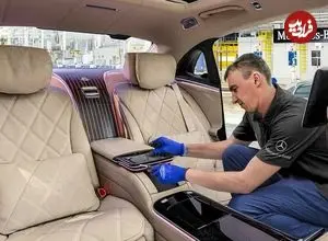 ببینید| فرآیند صفر تا صد تولید خودروی لوکس مرسدس بنز مایباخ کلاس S