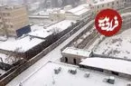 ببینید؛ بارش برف، شهروندان کرج را ذوق‌زده کرد