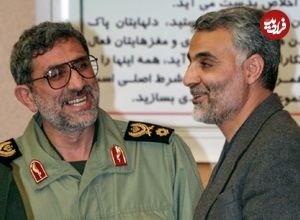 عکس؛ سفر در زمان؛ «سردار سلیمانی، حداد عادل و احمدی نژاد» در یک مراسم؛ دهه 90