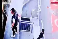 (ویدیو) مرگ تلخ یک مرد در حادثه‌ای دلخراش در شهربازی ترکیه