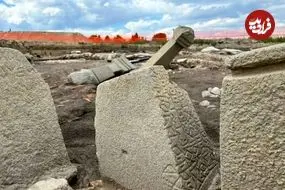 کشف معبد 2500 ساله در جریان ساخت یک جاده