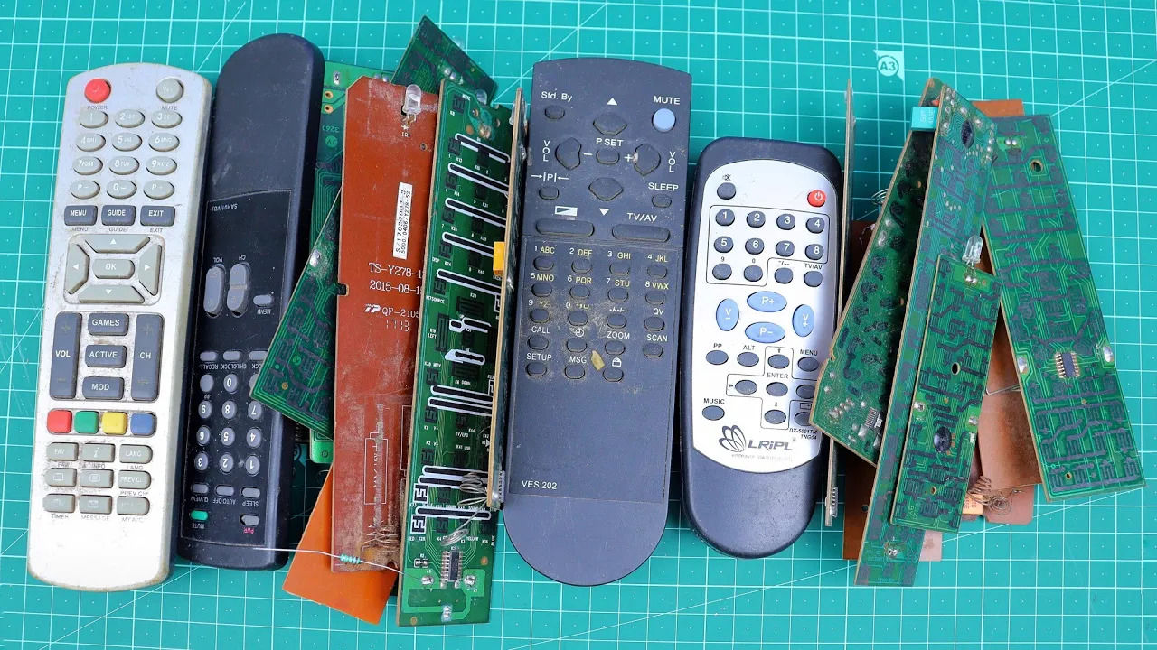 (ویدئو) ترفندی جالب برای استفاده دوباره از کنترل های قدیمی تلویزیون 