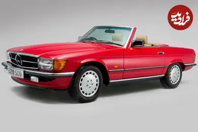 تصاویر| مرسدس-بنز آر۱۰۷ اس ال؛ خودروی محبوب بروسلی!