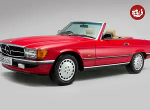 تصاویر| مرسدس-بنز آر۱۰۷ اس ال؛ خودروی محبوب بروسلی!