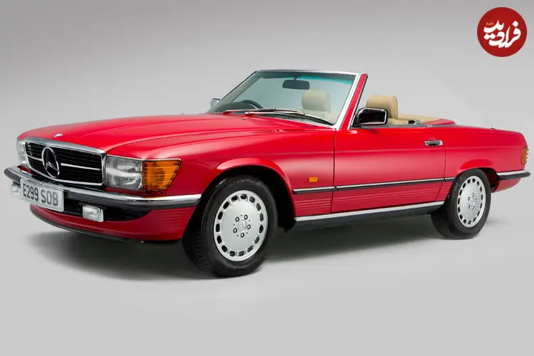 تصاویر| مرسدس-بنز آر۱۰۷ اس ال؛ خودروی محبوب بروسلی!