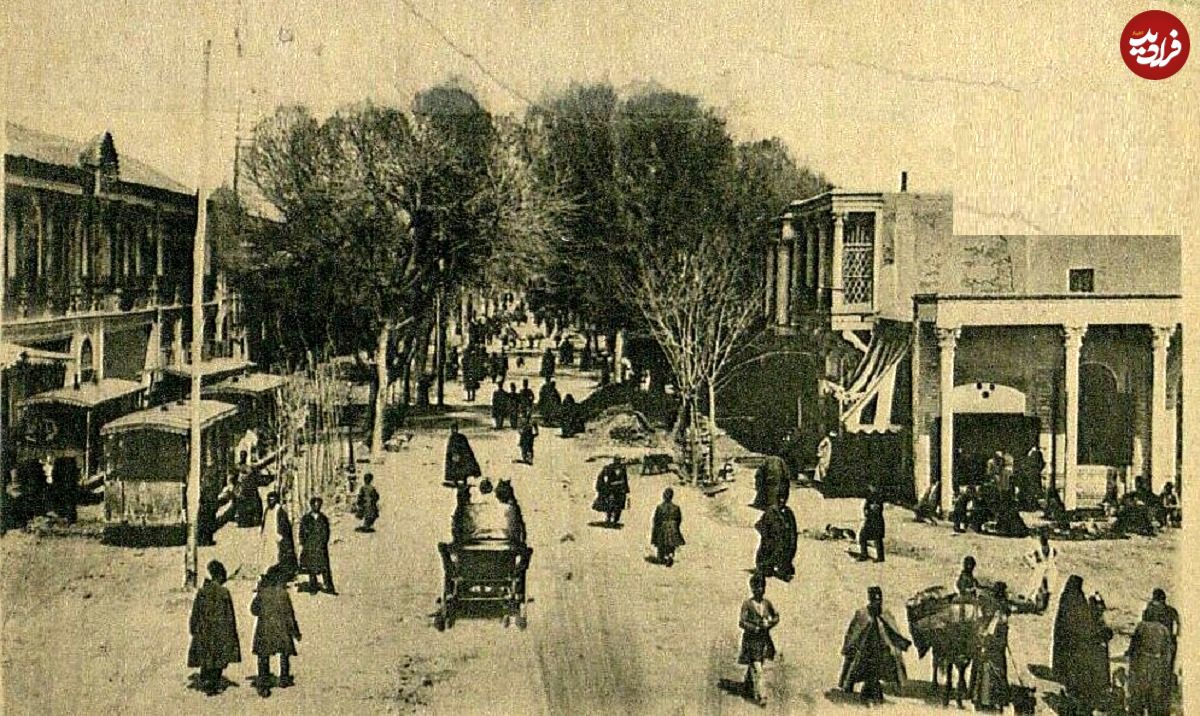 عکس؛ سفر در زمان؛ عکس تاریخی مالیات گرفتن از مردم؛۱۲۰ سال پیش!