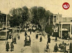 عکس؛ سفر در زمان؛ عکس تاریخی مالیات گرفتن از مردم؛۱۲۰ سال پیش!