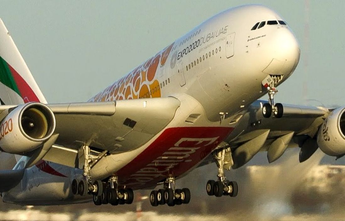 (ویدئو) صدای هولناک موتورهای غول پیکر ایرباس A380 به هنگام تیک آف
