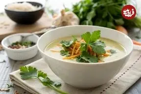 سوپ ماست و گشنیز، نسخه خوشمزه کاهش وزن