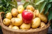 چطور سیب از خراب شدن سیب زمینی جلوگیری می‌کند؟