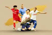 تصاویر| همه برندگان کفش طلای لیگ برتر انگلیس و تعداد گل‌هایشان از فصل ۱۹۹۲/۹۳ تاکنون