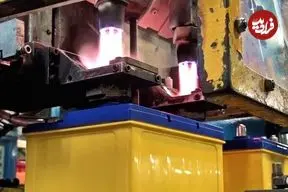 ببینید| باتری خودرو چگونه در آمریکا تولید می شود؟