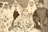 عکس| سفر در زمان؛ ‌دو تن از زنان کم سن و سال اندرونی قاجار