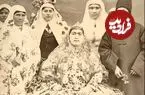 عکس| سفر در زمان؛ ‌دو تن از زنان کم سن و سال اندرونی قاجار