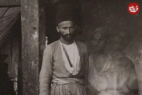 عکس| سفر زمان؛ تصویری از یک «نانوایی سنگکی در شهر رشت» در دوران قاجار