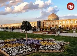 عکس| سفر زمان؛ تصویری 165 ساله از میدان نقش جهان اصفهان