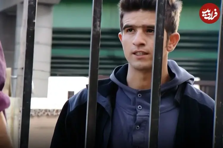 عکس| سفر در زمان؛ «حامد» 12 سال بعد سریال آوای باران در پشت صحنه یک سریال کمدی