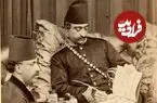 عکس| سفر زمان؛ عکس یادگاری با «تابوت ناصرالدین شاه» قبل از تشییع جنازه