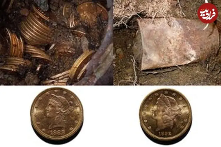 زوج خوش‌شانس اتفاقی ۱۴۰۰ سکه طلا پیدا کردند؛ پیاده‌روی با طعم گنج