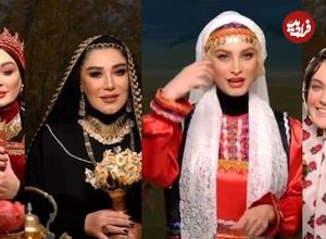 (ویدئو) پشت صحنه کلیپ نوروزی بازیگران زن ایرانی