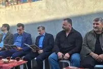تصاویر؛ محمود احمدی‌نژاد در مراسم ختم خواهر مشایی