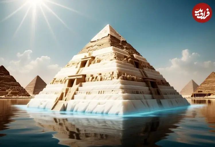 «هرم شناور»؛ یکی از متفاوت‌ترین اهرام مصر باستان
