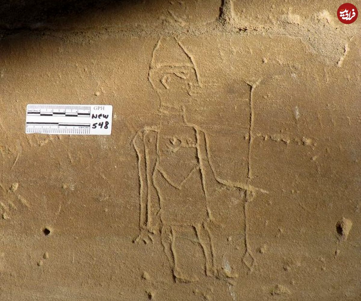 (تصاویر) کشف «یادگاری‌های باستانی» روی دیوار معابد مصری